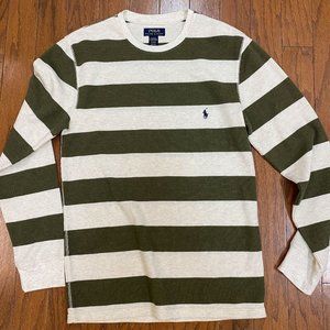 Polo Ralph Lauren Striped Waffle Shirt